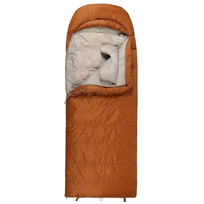 Portable Lightweight Nylon Winter Outdoor Adults Single Camping Sleeping Bag for Camping