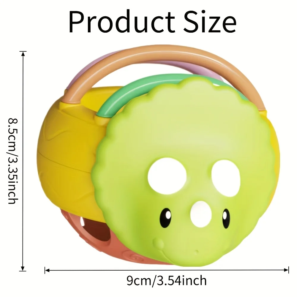 ของเล่นกระดิ่งมือถือรูปไดโนเสาร์, กระดิ่งปลอดภัยสำหรับเด็กทารก, การเล่นเสริมพัฒนาการทางประสาทสัมผัส, เหมาะสำหรับคริสต์มาส