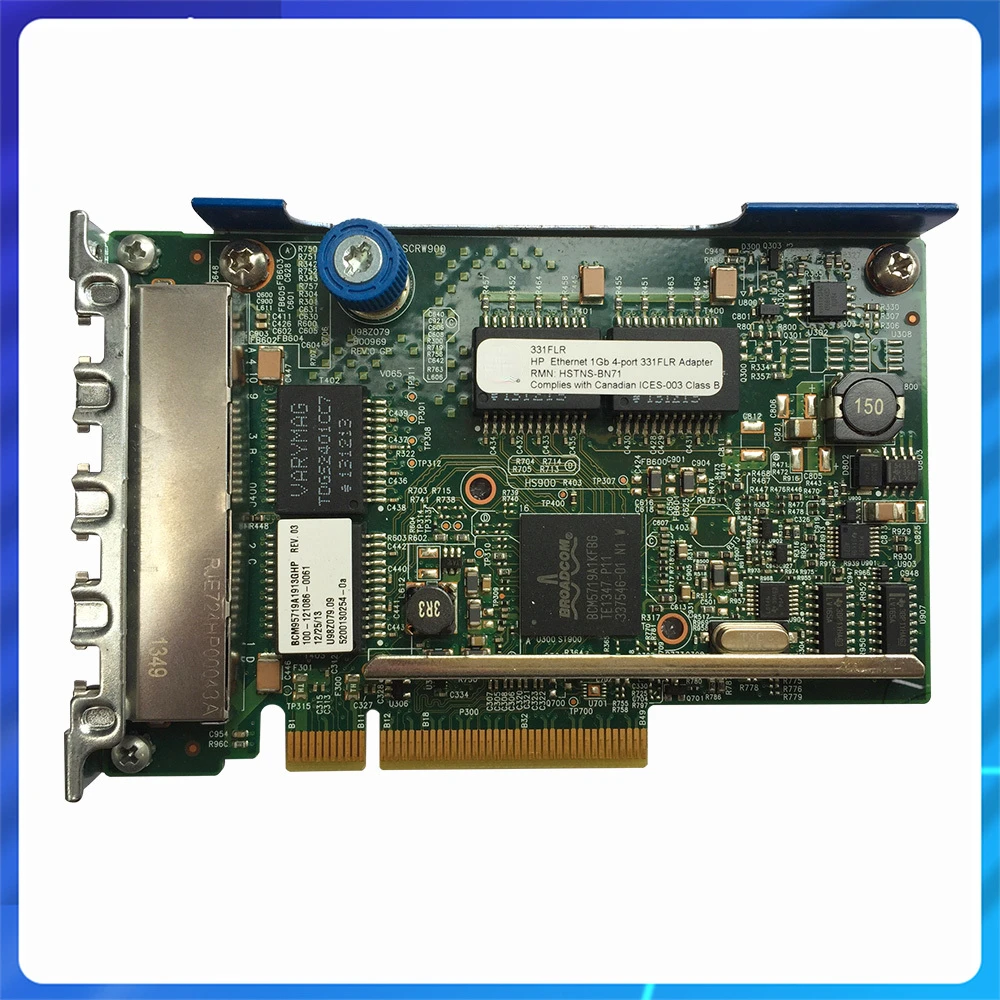 Original Für Server 331FLR 4-Port Gigabit Ethernet 1Gb 331 FLR Adapter 629135-B21 629133-001 634025-001 ausbau Bord