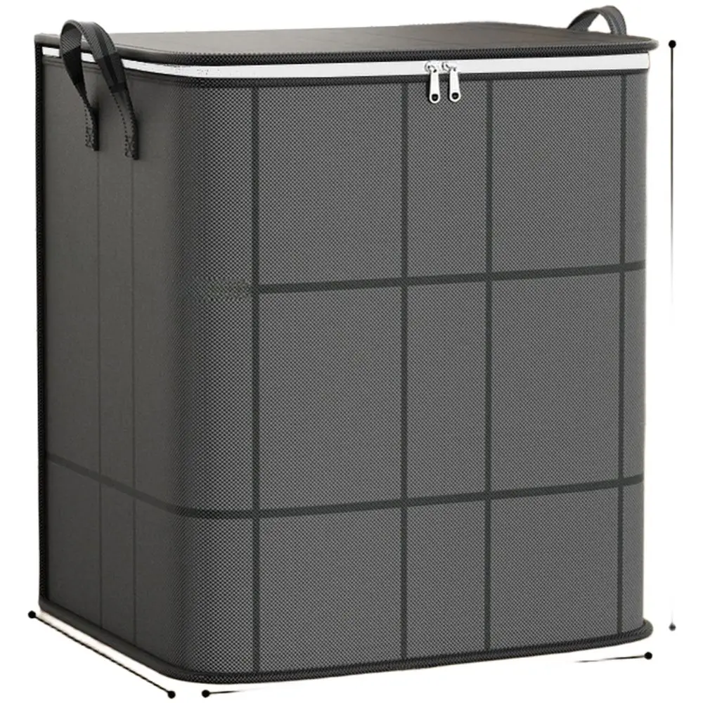 Large Capacity Storage Bag Moving Packing Container Foldable Woven Organizer For Clothes Quilts Home Wardrobe Supplies