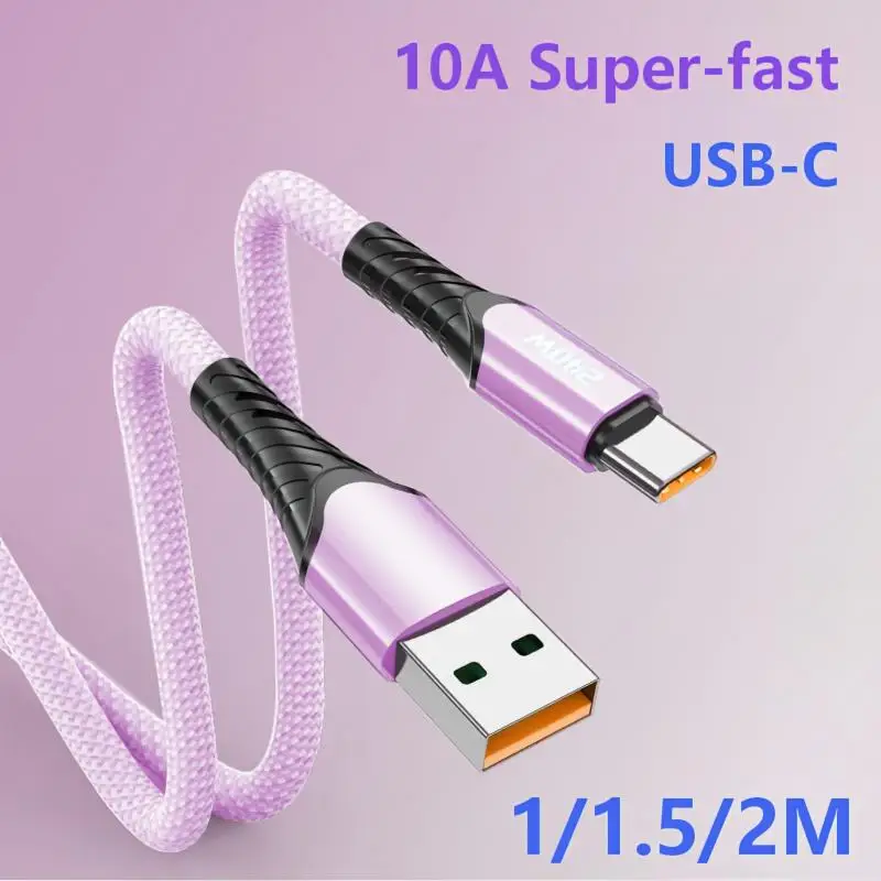 240W 5A Fast Charge USB Type C Quick Charge Cable For Samsung S24 Iphone Realme Xiaomi 14 Huawei OPPO OnePlus Phone Data Cables