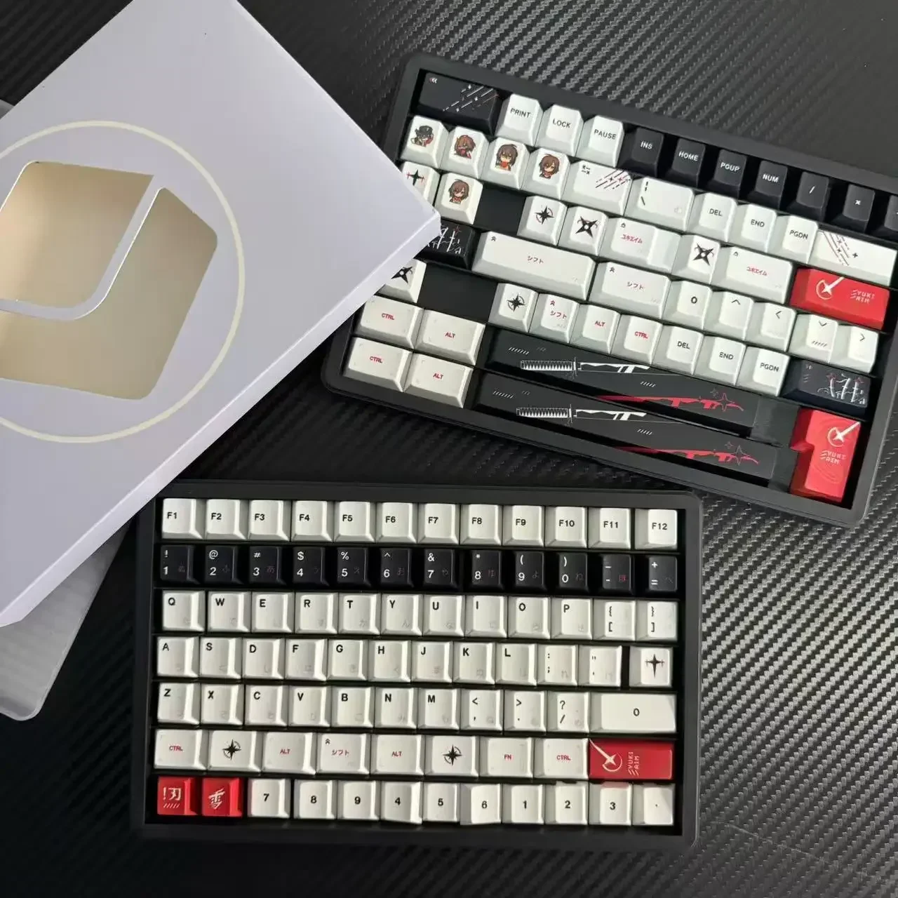 Yuki aim-キーボードキャップのセット,5面昇華型キーボードキャップ
