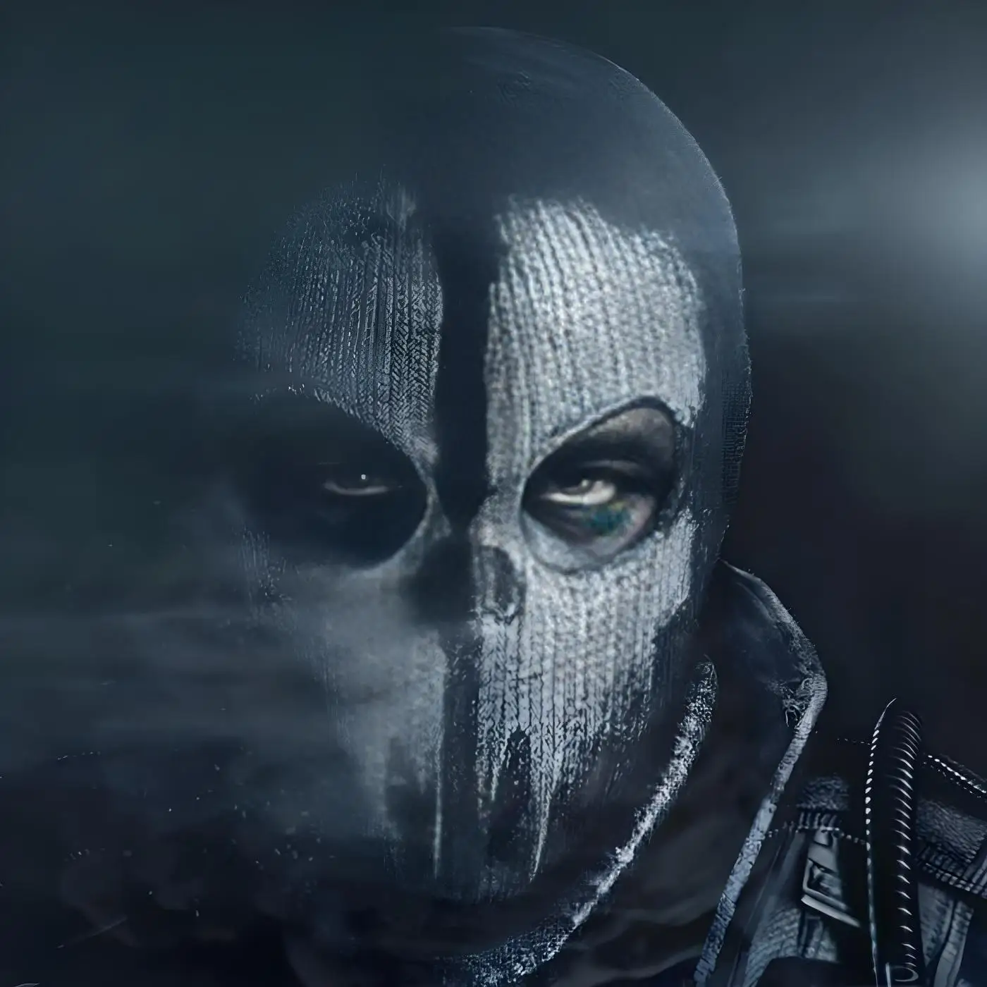 Unisex COD Ghosts Print Cotton Stocking Balaclava Mask Skullies Beanies  Good For Halloween War Game Cosplay CS player Headgear