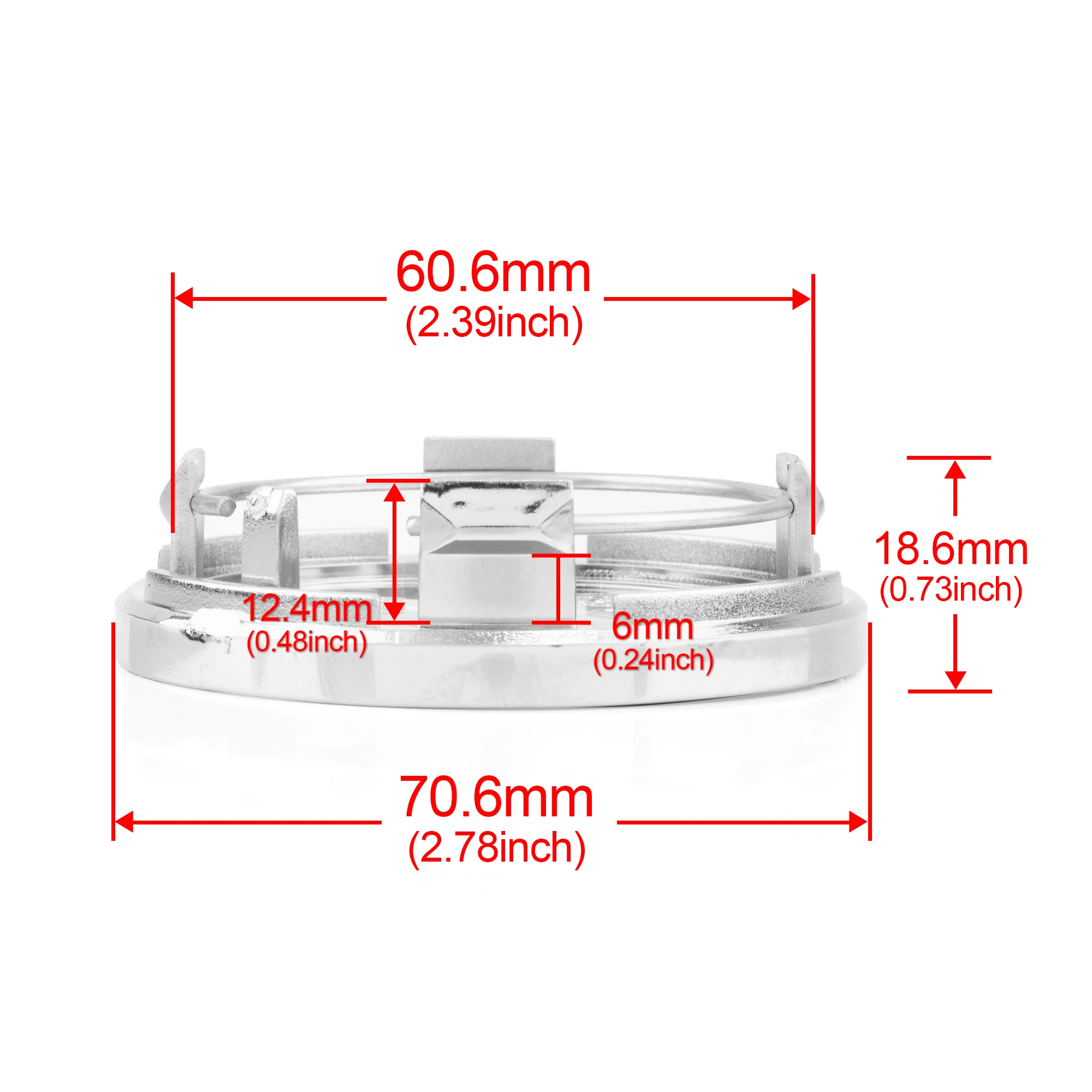 1pc 70mm Wheel Hub Cap Car Accessories For CH - 18\