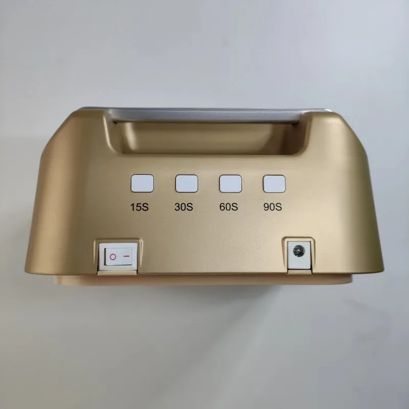 Produttore Lampade UV professionali per unghie Lampada per unghie UV a LED portatile ricaricabile in metallo 72w Lampada per asciugare le unghie bianca a polimerizzazione rapida