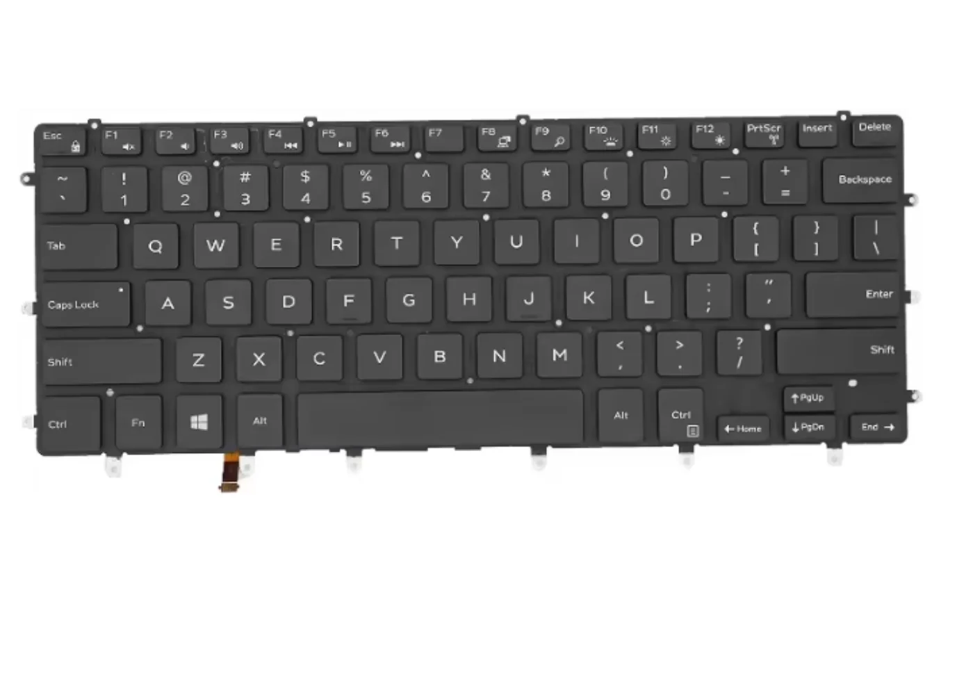 لوحة مفاتيح الكمبيوتر المحمول الأصلية الجديدة لأجهزة DELL Precision 5510 5520 5530 M5520 0GDT9F مع إضاءة خلفية