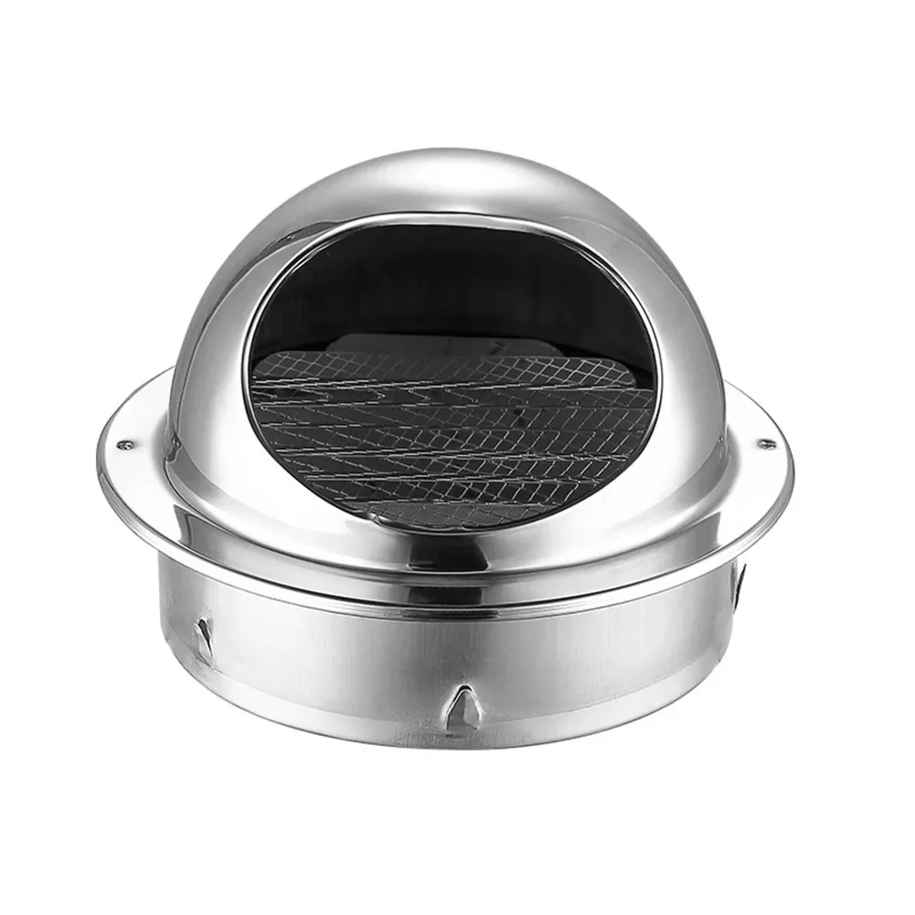 

75mm-200mmStainless Steel Wall Ceiling Air Vent Ducting Ventilation Exhaust Grille Cover Outlet Heating Cooling Vents Cap