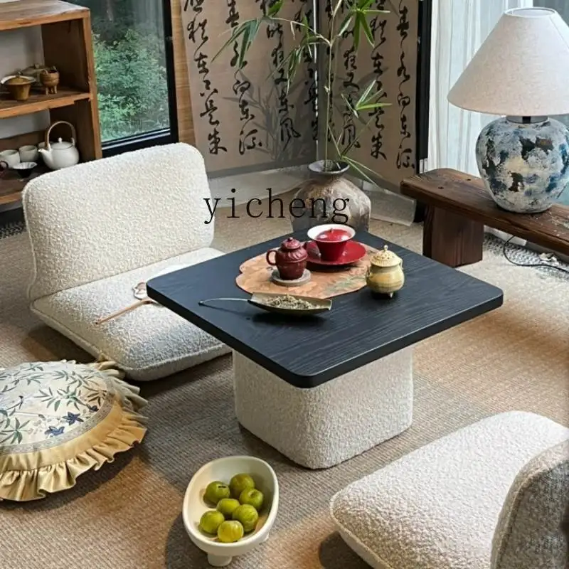 

LX Home Bay Window Table and Chair Tatami Combination Small Coffee Table
