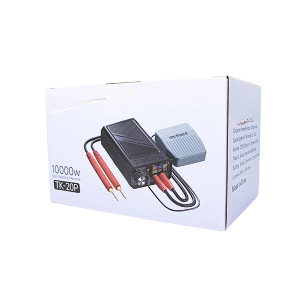 NO As Shown 10000W Spot Welder Welding Machine Manual Mode Current Overcharge Protection Compact Portable Design