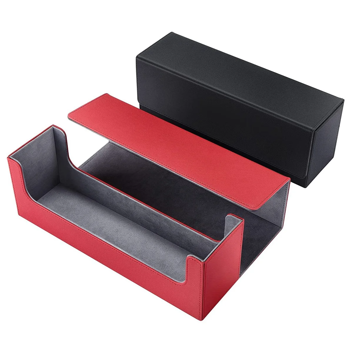 2 Pieces Card Toploader Storage, Trading Cards Holding Box for 400+ Cards Top Loader Storage Boxes for Magic Cards