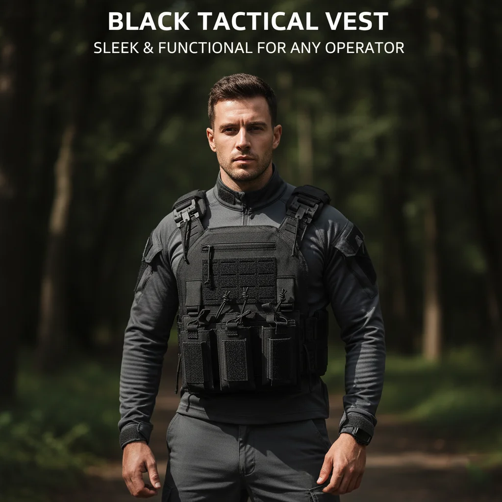 1000D Nylon Plate Carrier Tactical Vest Outdoor Hunting Protective Adjustable MODULAR Vest for Airsoft Combat Accessories