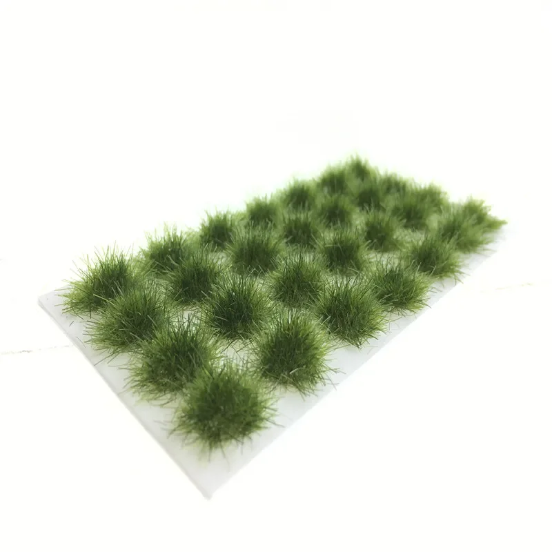 5-8mm Static Grass Powder Turf Flocking Nylon Toy Model Scene Making Mid Green Monochrome Diorama Sand Table Simulation Plant