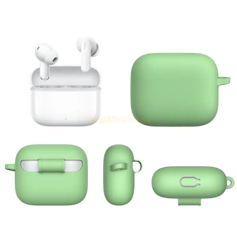 F62C Стильные силиконовые защитники корпуса безопасные крючки для защиты наушников AIR 4I