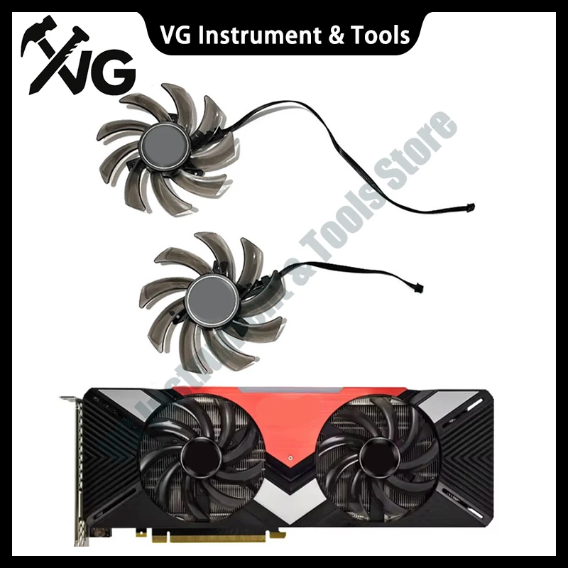 For NEW RTX2080 DUAL 85MM 4PIN GA91S2U FDC10H12S9-C Video Card Cooling Fan For Palit GeForce RTX 2080 Gaming Pro/Dual GPU Fan