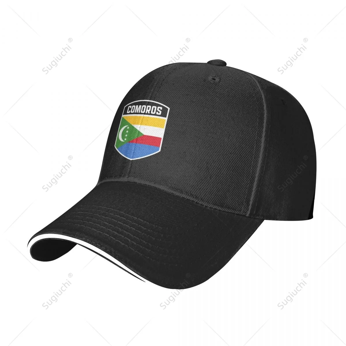 Multifunction Comoros Flag Shield Sandwich Baseball Cap Men Sports Casual Caps Golf Hat Fishing Outdoors