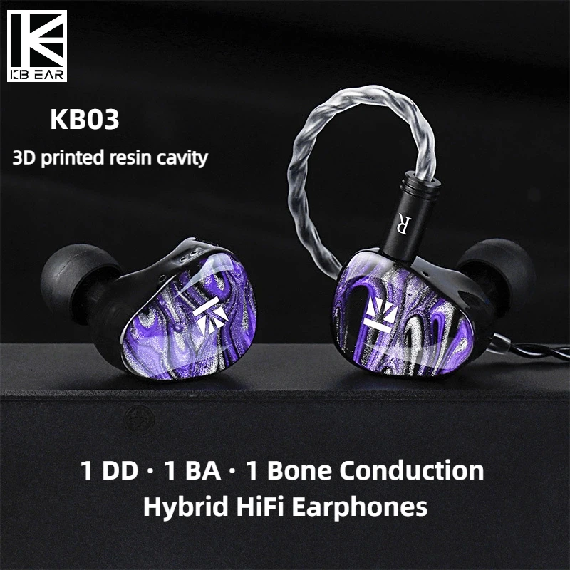 kbear-kb03-dd-·-ba-·-auriculares-hifi-hibridos-de-conduccion-osea-auriculares-intrauditivos-con-monitor-auriculares-para-juegos-con-cable-desmontable-de-078mm-y-2-pines