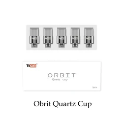 Tubo di vetro a tazza di quarzo sostituibile originale Yocan Obrit