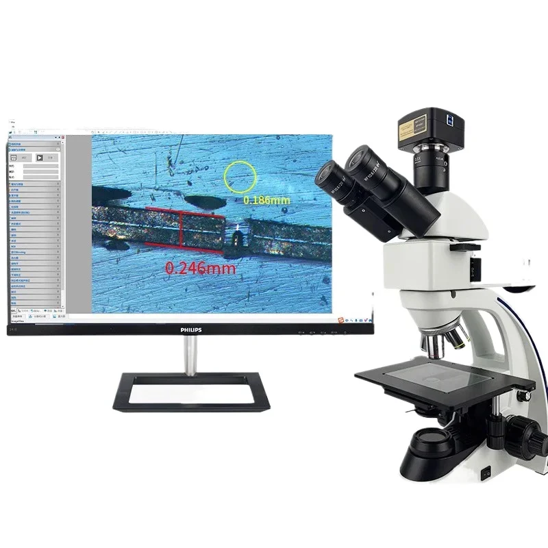 GP-L400-900C/980C/912C/920C Metallographic microscope 4 gears 200/400/800/2000 times