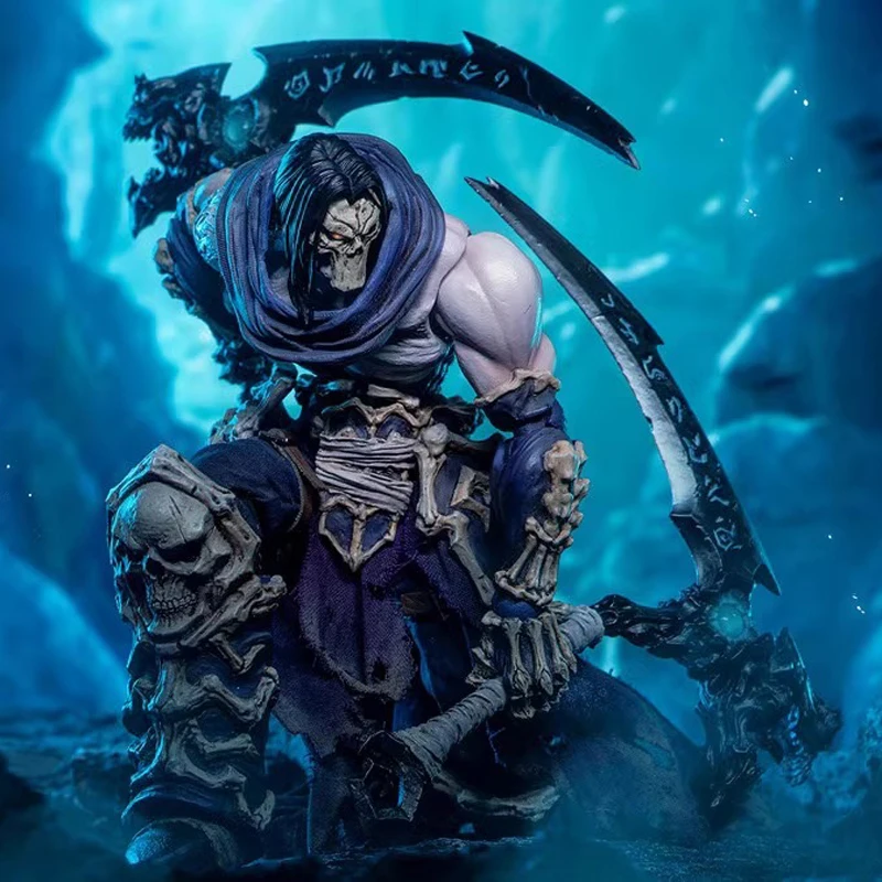 X COSERTOYS-figura DE ACCIÓN DE Darksiders 2, Apocalypse 1/12 cuatro jinetes del, Death Abyss Knight, Anime, regalo de juguete