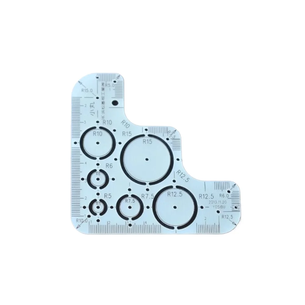 

Small Circle Ruler, Rounded Corner , Four-point Average Ruler, Edge Corner , Small Round