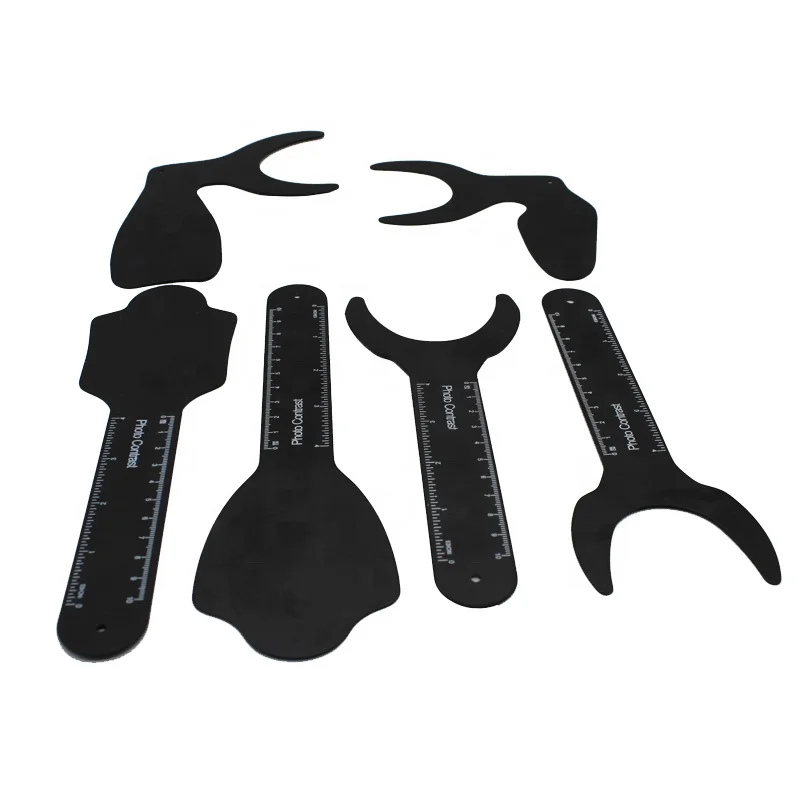 

Dental Photographic Image Board Oral Cheek Black Plate Contrast Autoclavable