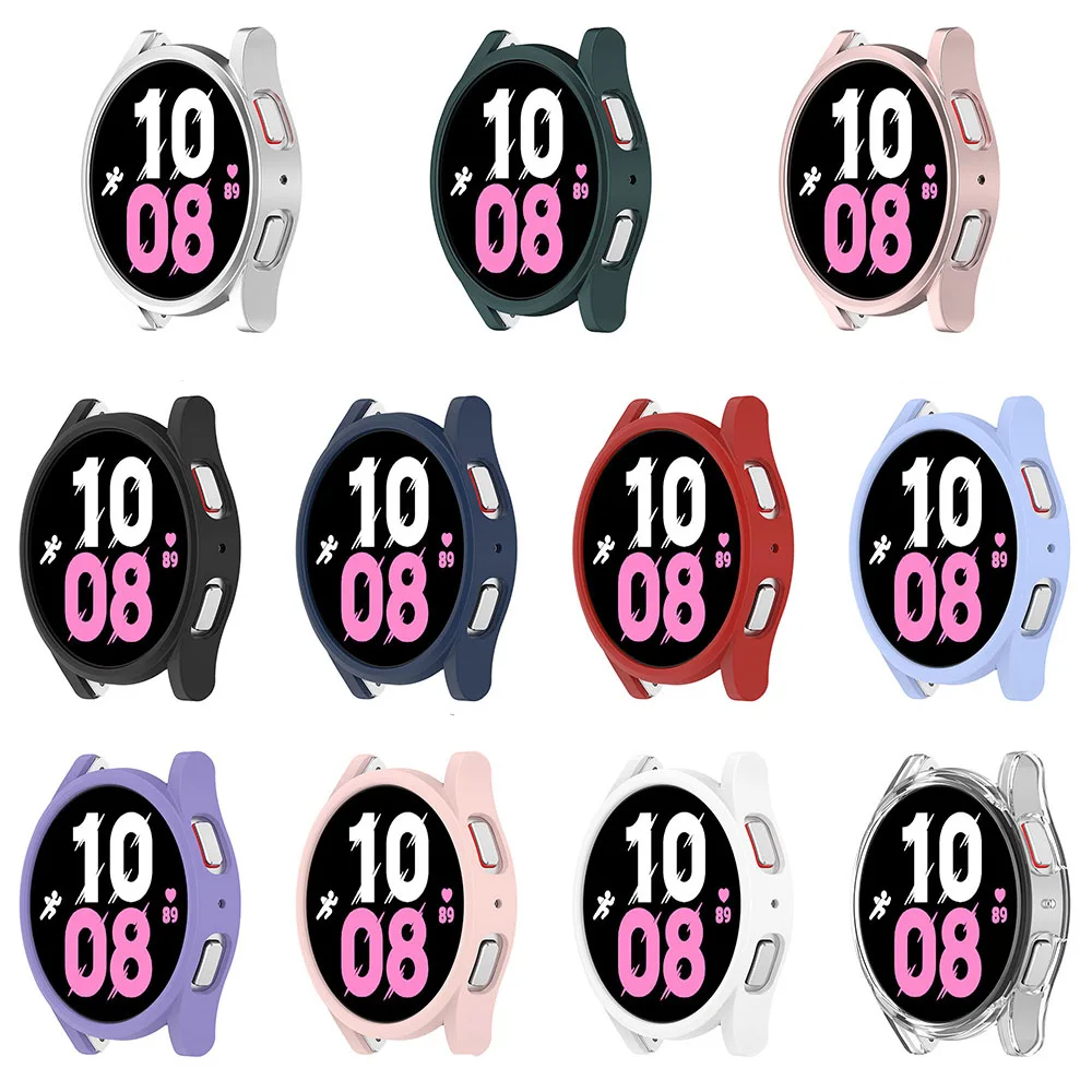 PC Protector Case For Samsung Galaxy Watch 5 40mm 44mm Protection Shell Frame Bumper