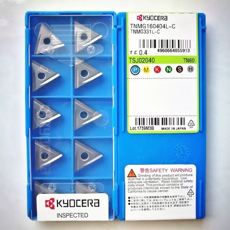 

TNMG160404R-C TN60/TNMG160404L-C TN60/TNMG160408R-C TN60/TNMG160408L-C TN60 твердосплавные вставки для токарных инструментов с ЧПУ 10 шт.