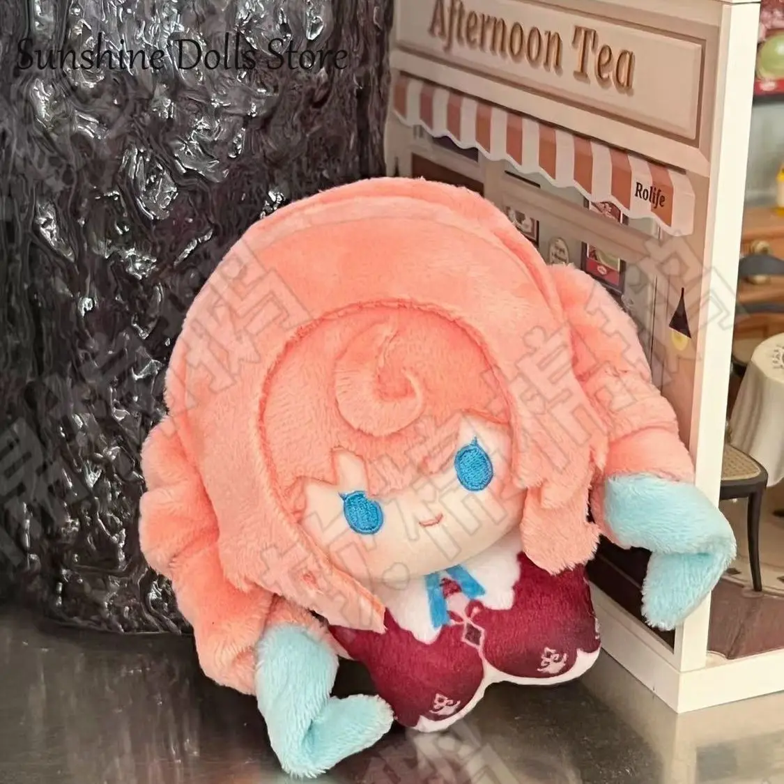 

10cm Game Honkai：Star Rail Hyacinthia Hyacine Plush Cotton Doll Pendant Cute Starfish Body Dango Toy Cosplay Keychain Xmas Gift