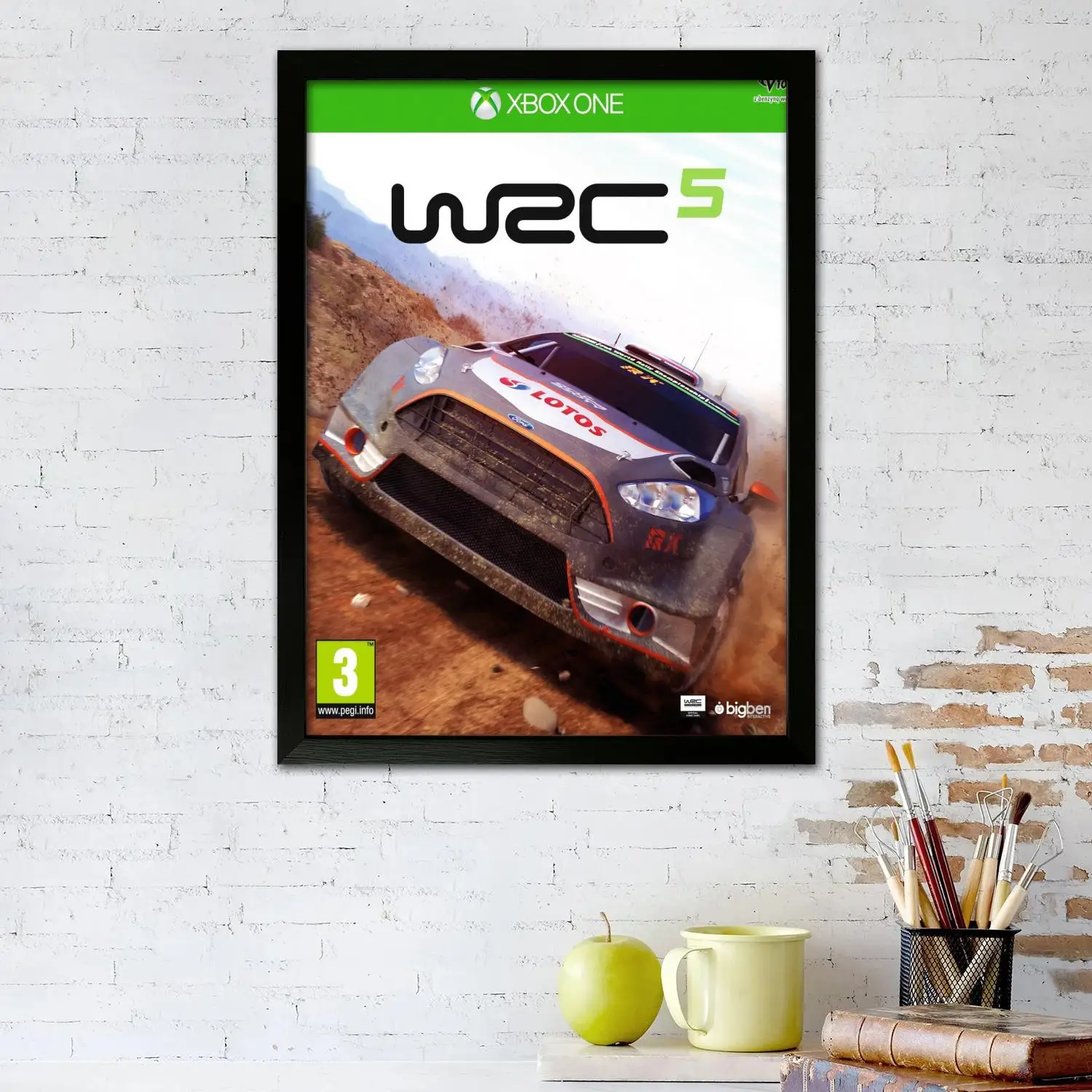 Colin McRae Rally Video Games Canvas Art Poster and Wall Art, Picture Print, Modern Family Bedroom Decor,Decorative painting