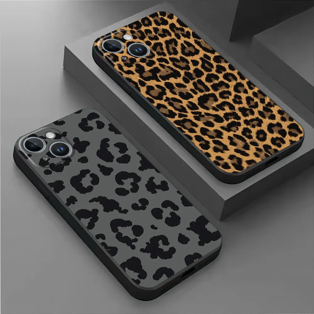 Phone Case for Motorola Moto One Fusion Plus Edge 30 Neo Edge 20 Pro Edge 40 Pro G9 Plus G200 5G creative leopard print Cover