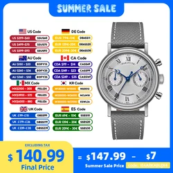 FARASUTE 2025 New Retro Mens Watches Quartz Watch For Men Speed Sports Chronograph AR Coating Sapphire VK64 Clock Reloj Hombre