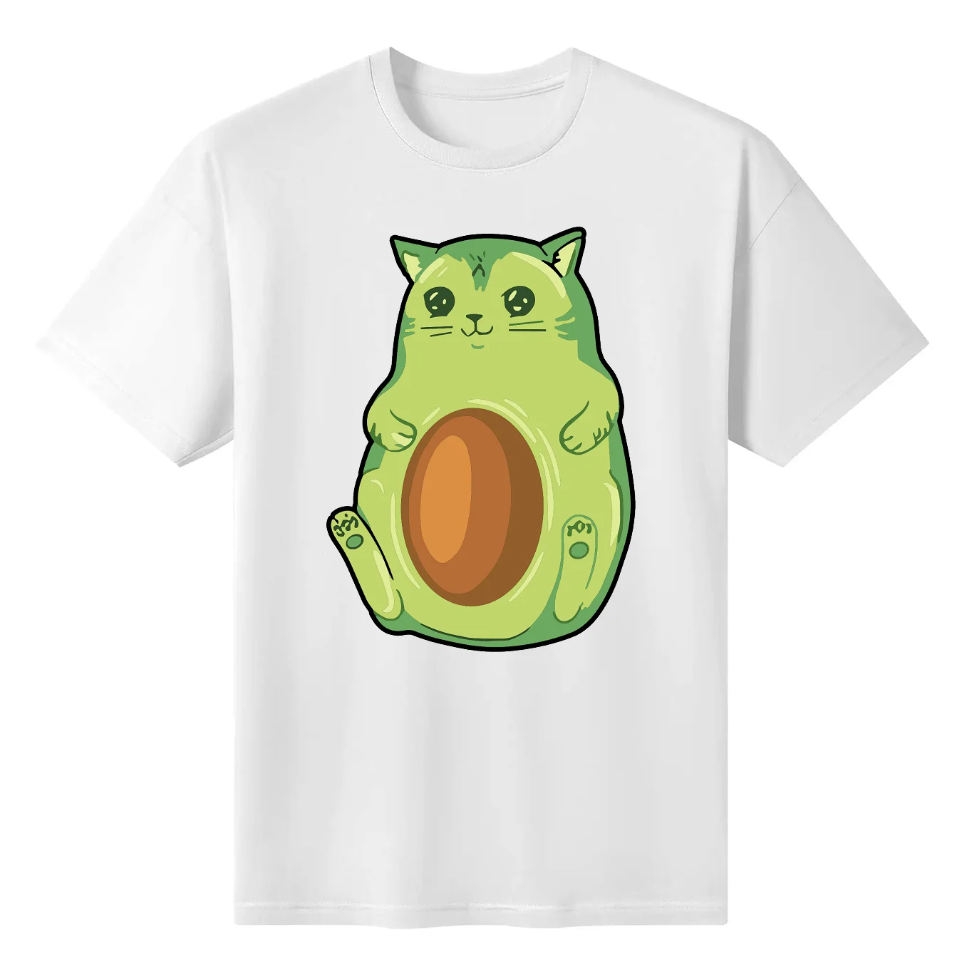 

2024 New Fashion High Quality Cat T Shirt Funny Avocato Sweat