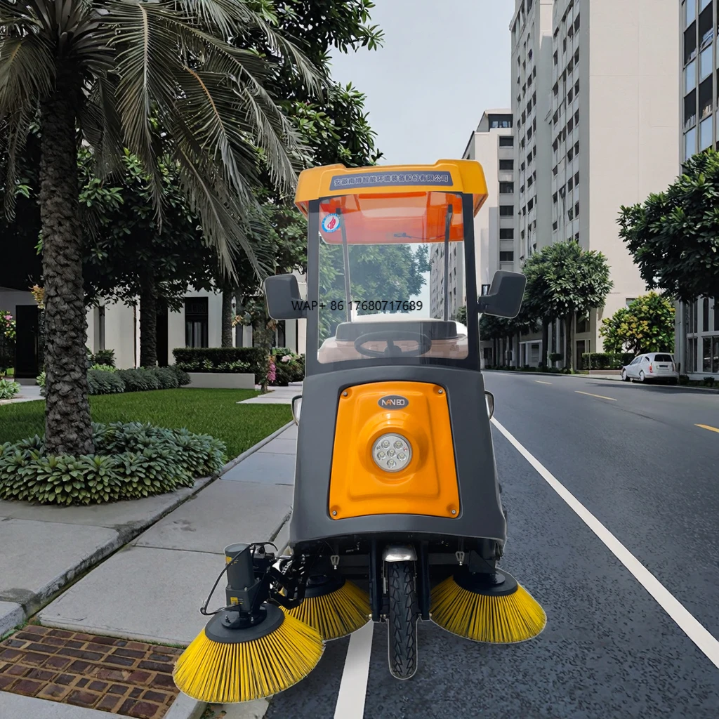 

C170 Electric Ride-On Road Floor Sweeper Vacuum Street & Garden Cleaner Machine