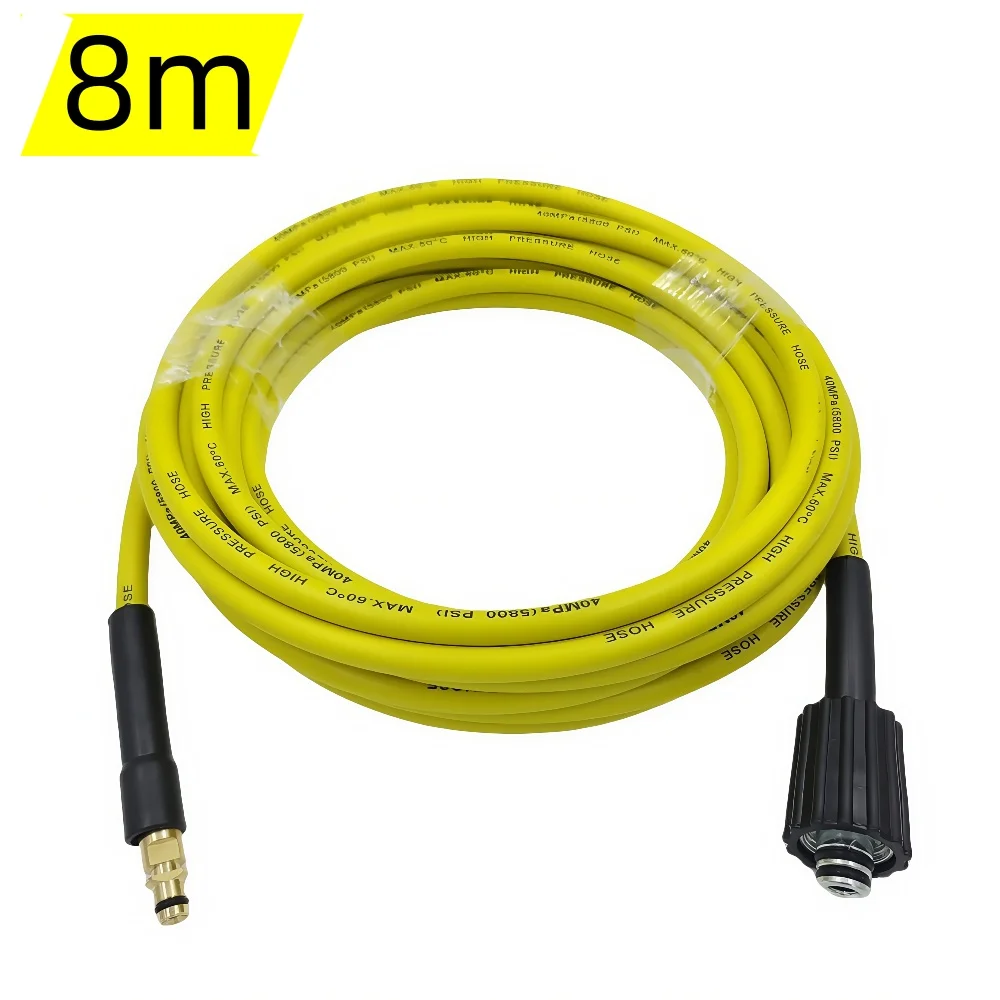 Hogedrukreiniger Slang 5800PSI Knikbestendige Slang Auto Wasmachine Water Reiniging Verlengslang Voor Karcher K2 K3 K4 K5 K6 K7