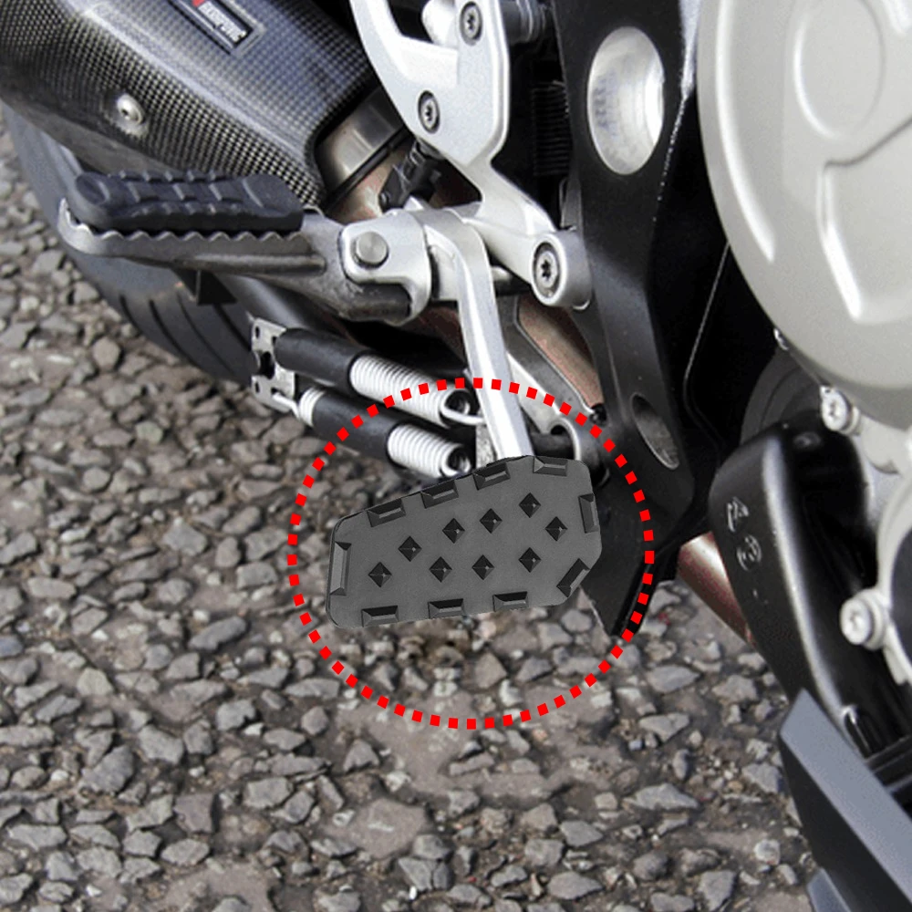 Für BMW S1000XR S1000 XR 2015 2016 2017 2018 2019 Motorrad Hintere Fußrasten Bremshebel Vergrößerungspedal Verlängerungspolster Fußstützen