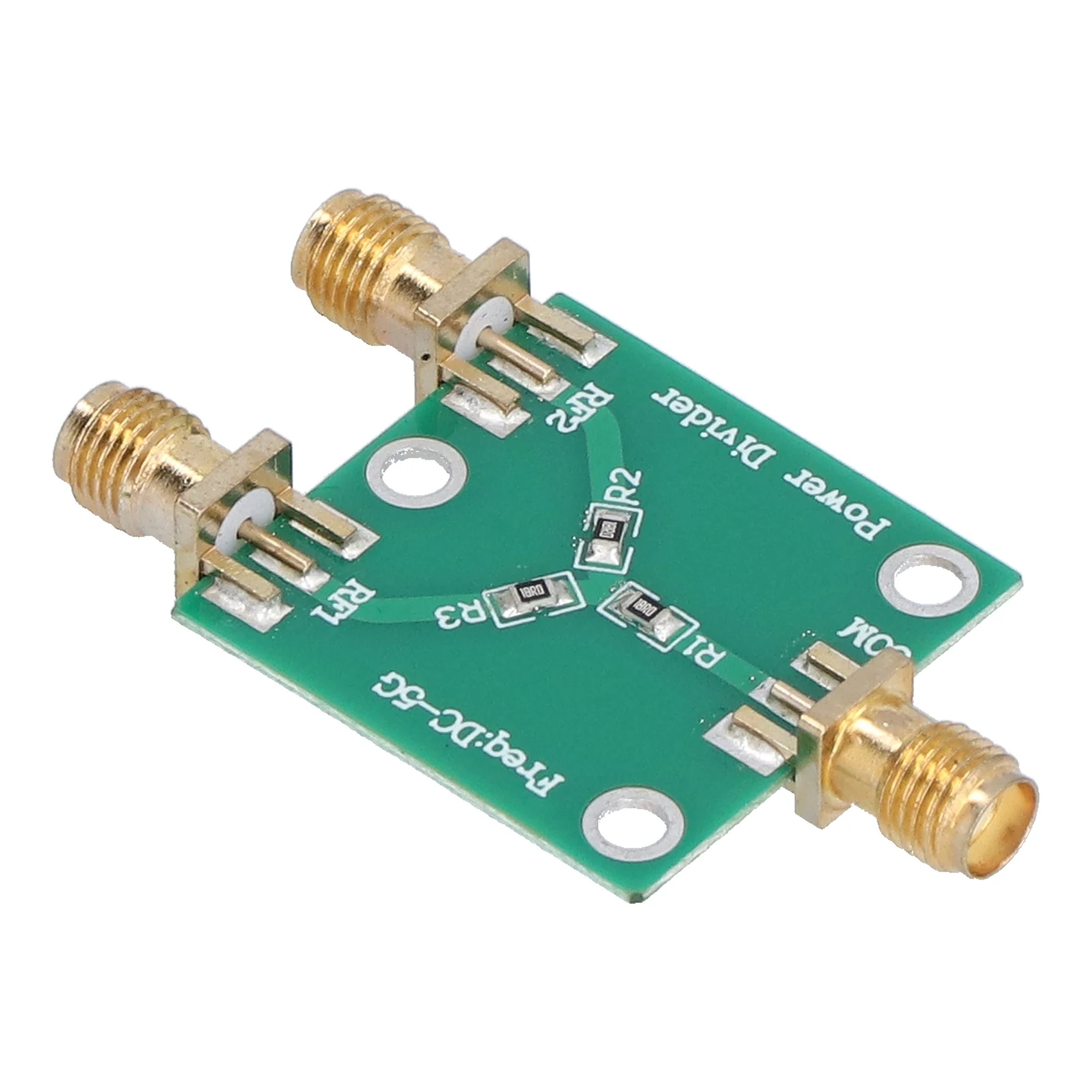 RF 2 Way Splitter Resistance Splitter Resistance Power Divider Module RF 2 Way Splitter Board Distributor ‑5GHz 6dB 0.5W