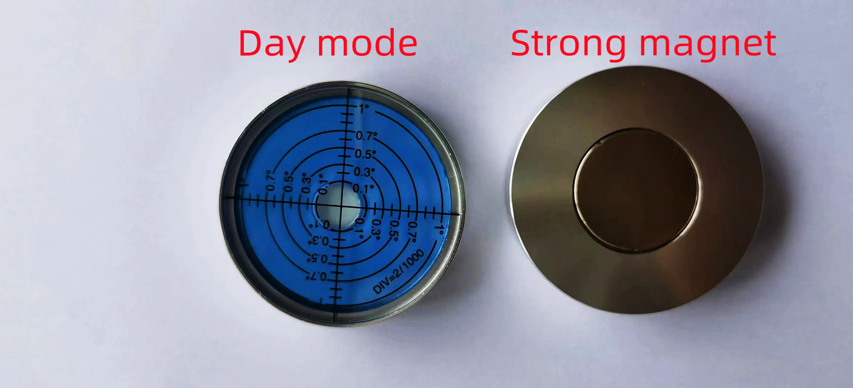 spirit level metal horizontal bubble high precision level bubble round levelmagnetic spirit 60*10/12mmmm