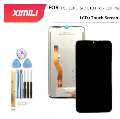 6,22 cala dla TCL L10 Lite / L10 Pro / L10 Plus 4187U 5130J 5130M Wyświetlacz telefonu LCD Ekran dotykowy Digitizer Zamiennik zespołu