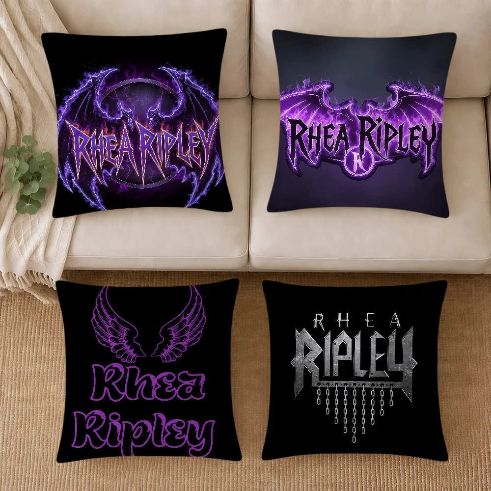 R-Rhea R-Ripley cushion cover Double Sided soft Pillowcase hogar Sofa Living Room Home bed Decor pillowcovers Gift