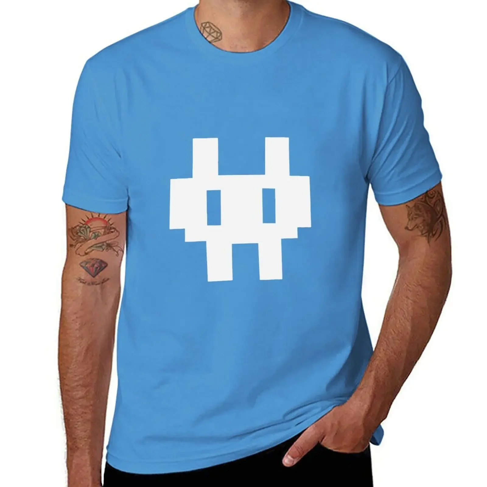 

New Invader Zim Gaz Pixel Rabbit T-Shirt Aesthetic clothing funny t shirt hippie clothes graphic t shirts mens cotton t shirts