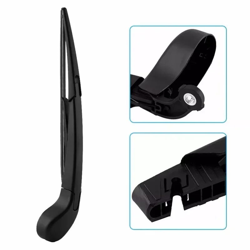 Heckscheibenwischerblatt- und Arm-Set für Renault Megane II Scenic II Grand Scenic MK2 Windschutzscheiben-Windschutzscheibe 2003–2009