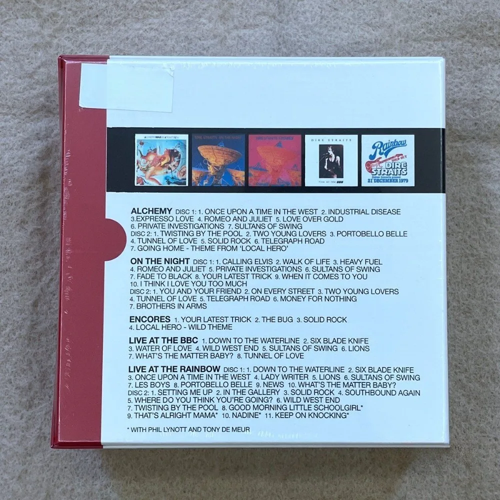 Dire Straits Live 1978-1992 CD Classic Rock Live Performance Legendary Collection