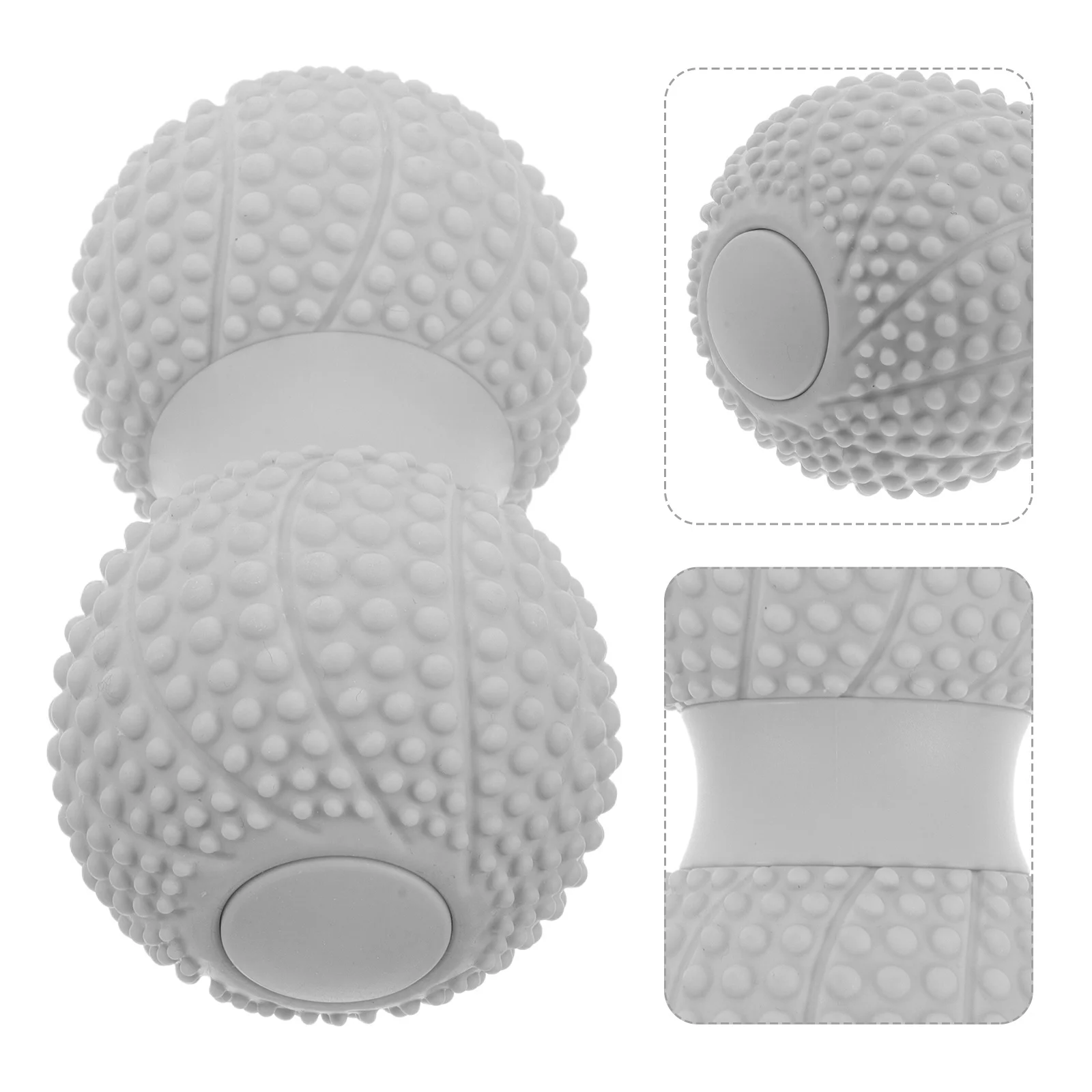 

Yoga Massage Ball Tpe Spiky Muscle Relaxation Tool for Feet Back Neck Portable for Fitness Recovery