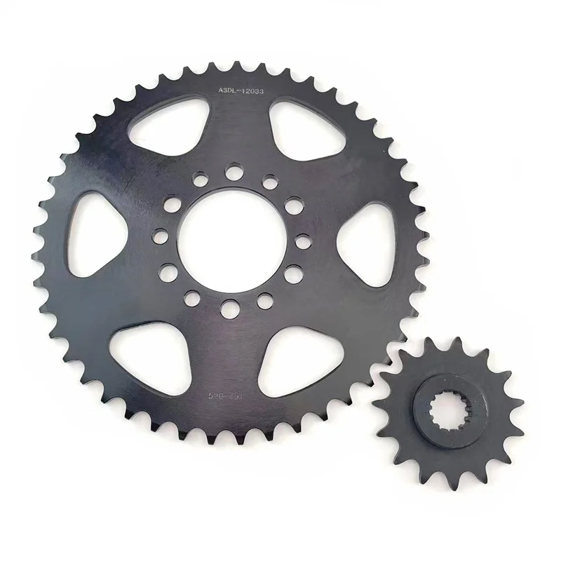 520 45T/15T Motorcycle Front Rear Sprockets For Suzuki DR200 G,H,J 86-88 DR200 S DR200 SE DR 200