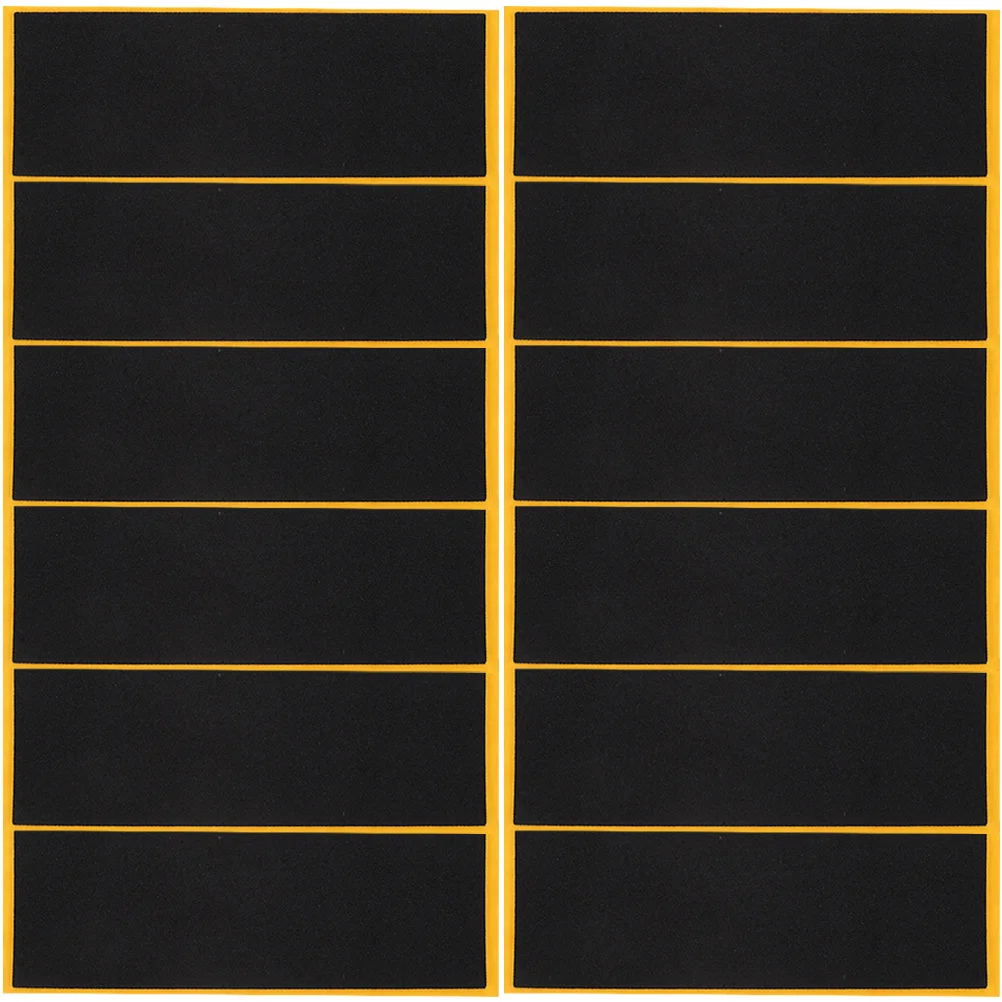 

12Pcs Fingerboard Grip Tape Foam Premium Nonslip Use Finger Skateboard Grip Tape Easy Apply Fingerboard Skateboard Accessories