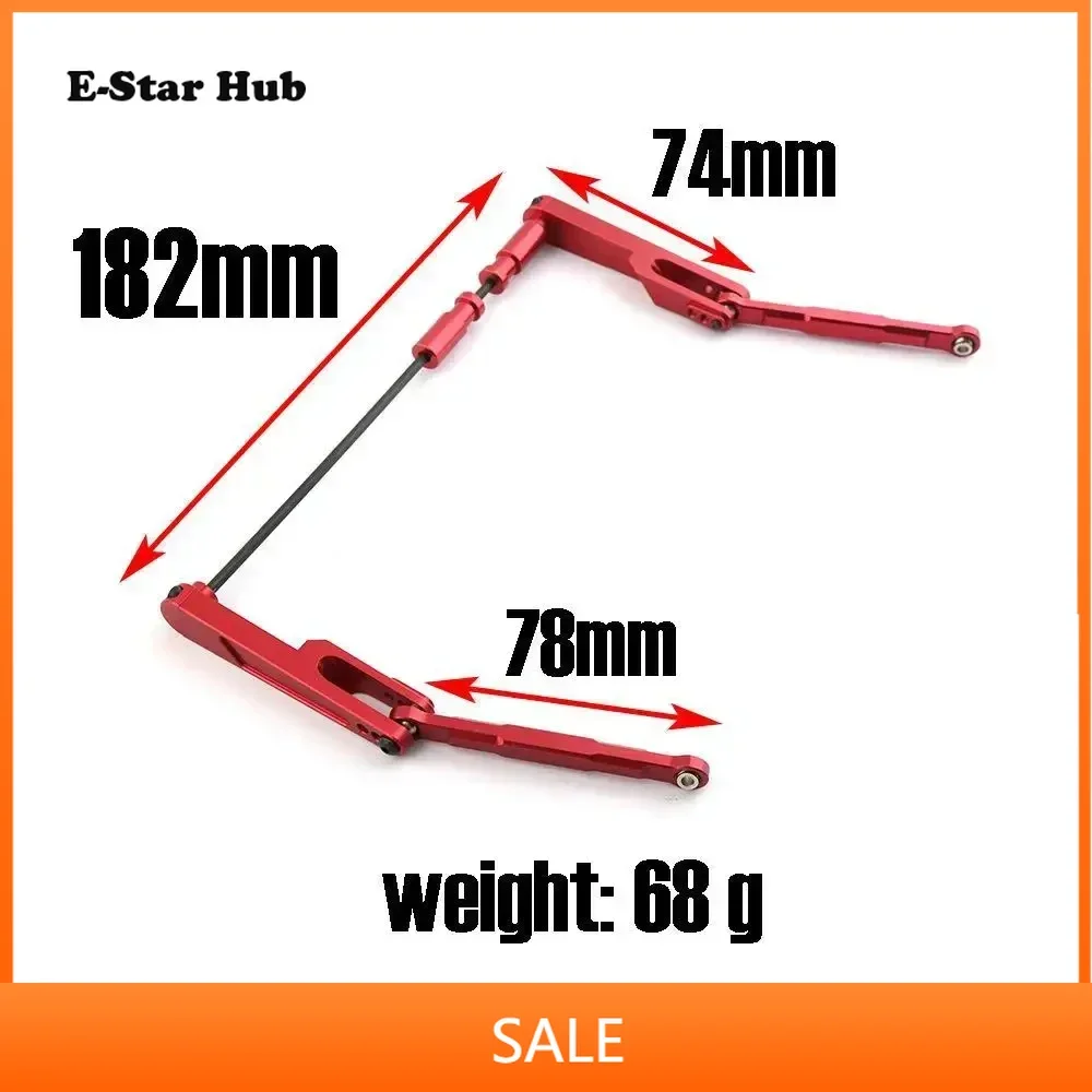 

Metal Rear Sway Bar Set for Axial RBX10 Ryft 1/10 RC Crawler Car Upgrade Parts Accessories
