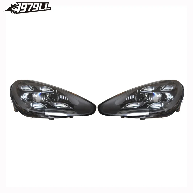 LXBY 958.2 Car Accessories LED Headlights For Porsche Cayenne 958.2 2015-2017 Upgrade 2021 Pdls Style view 2
