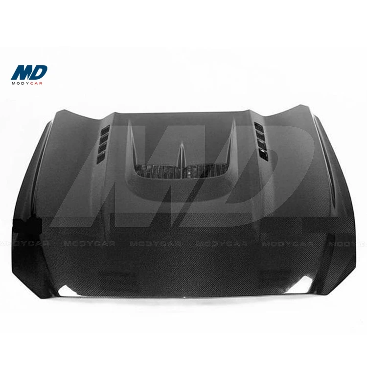

Kylintotem Style Carbon Fiber Hood for 2015-2016 Ford Mustang Gt500