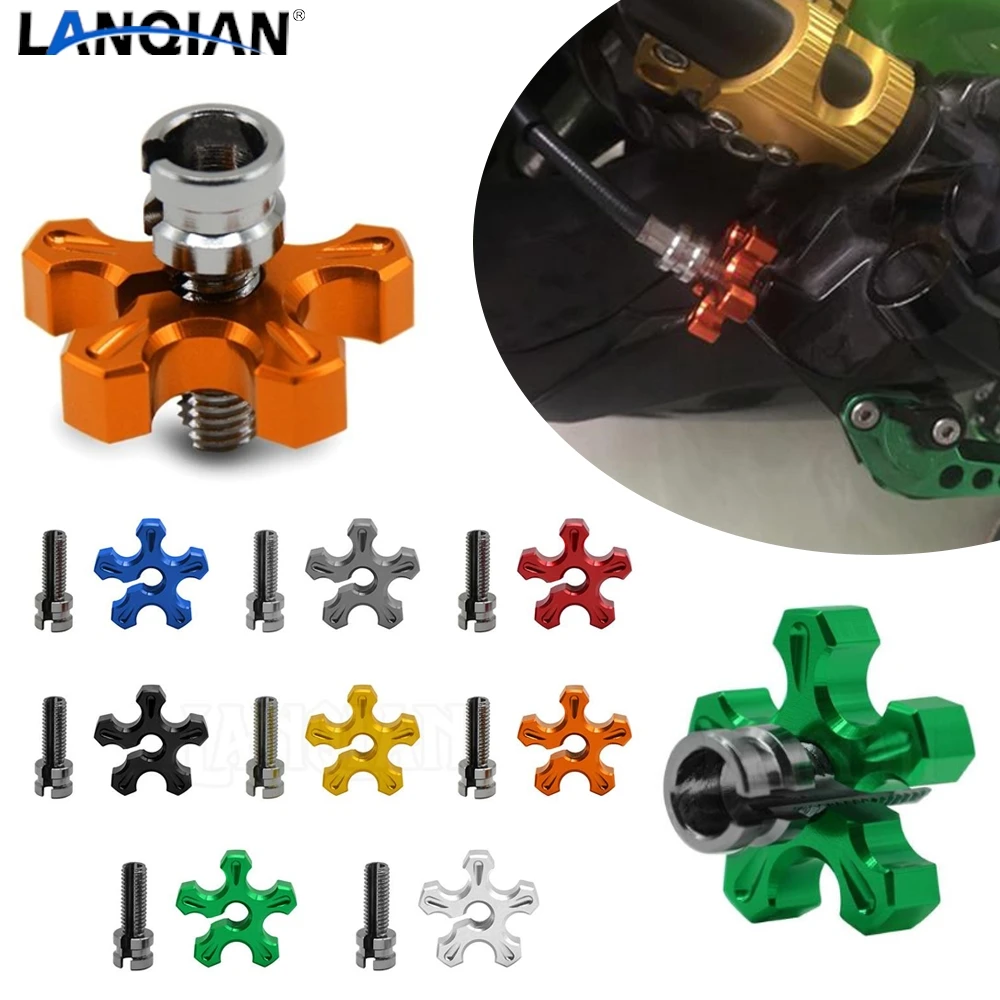 

FOR YAMAHA TENERE 700 Tenere700 2018 -2020 2021 2022 2023 2024 M10 M8*1.25 Universal Motorcycle Clutch Cable Wire Adjuster Screw