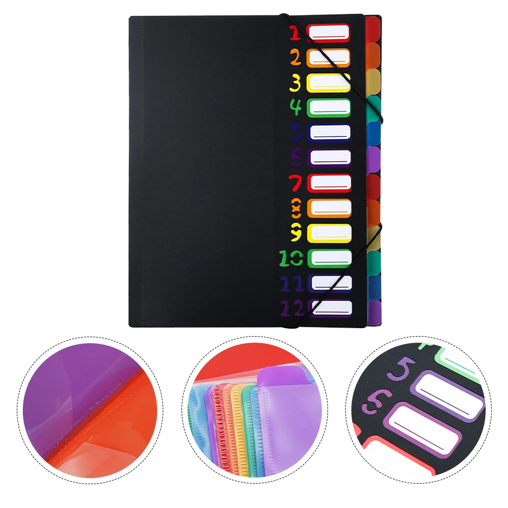 

Ultra Thin File Folder Student Documents Bag Office Storage Plastic Pocket Folders